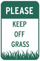 Keep off Grass_12x18_Vertical_1